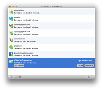 Instantbird : Connectez-vous à 100 % des messengers de t'chat via un seul client ! 2