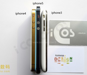iPhone 5 : comparaison en photos avec l'iPhone 3GS et 4S ! 1