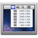 QuickRes et Display Menu : changer rapidement la résolution d'affichage de votre Mac ! 32