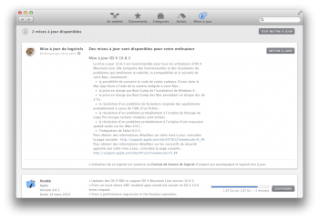 Mountain Lion 10.8.3 mise a jour