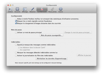 Postbox un client e-mail bien mieux qu'Apple Mail ! 2 postbox configuration