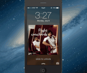 ios 7 lockscreen