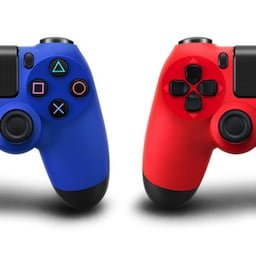 dualshock 4 red blue