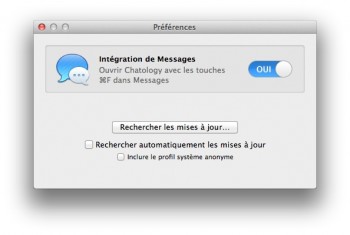 Chatology : app de recherches avancées pour iMessage 3 chatology pour mac