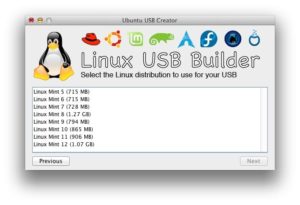creer une cle USB bootable Linux sur mac 02