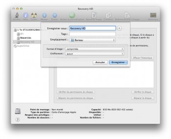 sauvegarder partition recovery mac