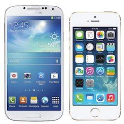 iphone 5s vs galaxy s4