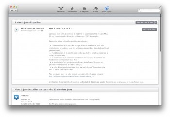 Mavericks 10.9.1 update