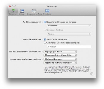 couleur terminal mac