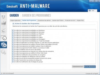 emsisoft Anti-Malware gardien