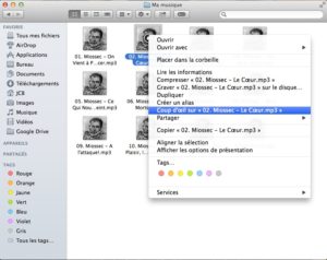 coup d'oeil audio finder
