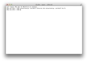 desactiver ipv6 mac ethernet et wifi