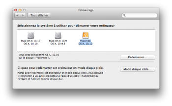 yosemite bootable disque demarrage