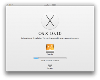 yosemite bootable preparation cle usb