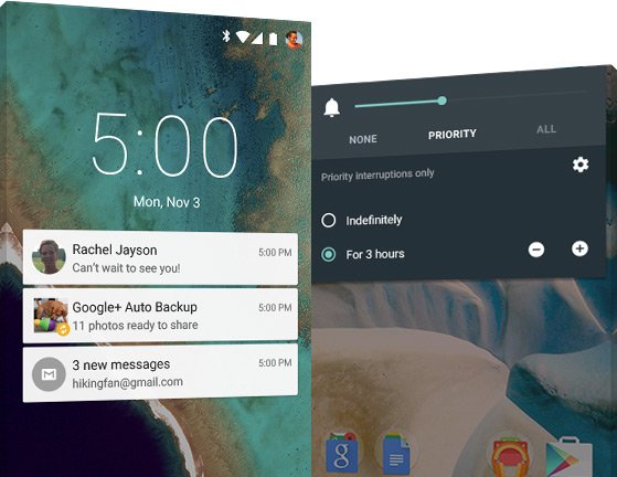 Android Lollipop 5.0 : les nouveautés... 2 android-lollipop-5-interface