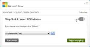 cle usb windows 10 choix cle usb