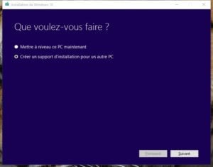 usb windows 10 creer un support dinstallation pour PC