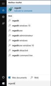 Desactiver lecran de verrouillage Windows 10 regedit