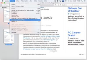 combiner 2 pdf sur mac exporter