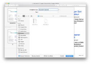combiner 2 pdf sur mac nommer fichier