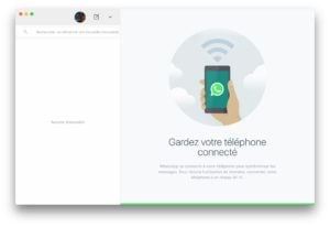 WhatsApp Mac contacts synchronises