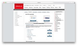 Installer java macos sierra jdk jre se