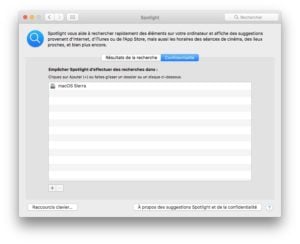 macOS Sierra lent spotlight