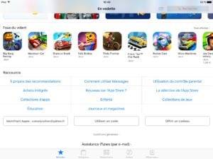 Carte cadeau Apple ios