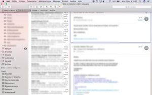 Modifier l'ordre du fil de discussion Mail mac