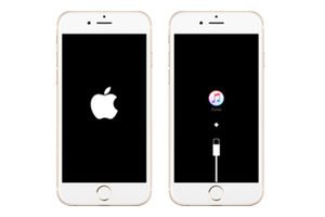 iPhone bloqué sur le logo apple aide