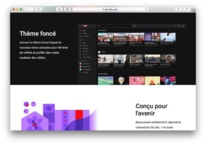 YouTube Dark Mode nouvelle interface