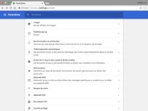 Accelerer Google Chrome Mac ne pas afficher les images