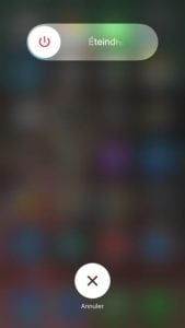 eteindre son iphone sans le bouton power ios 11