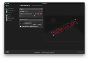 Tatouer ses photos sur Mac copyright date
