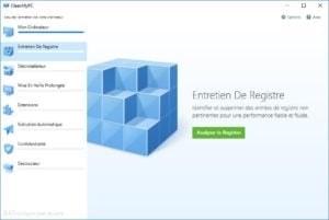windows 10 lent entretien Registre