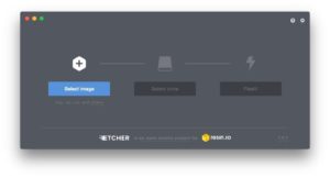 Creer une carte SD bootable de Linux Etcher