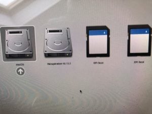 Creer une carte SD bootable de Linux demarrage sur mac