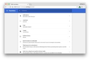 desactiver Afficher les notifications menu Notifications