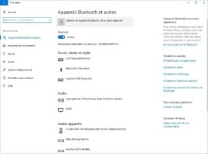 activer bluetooth sur windows