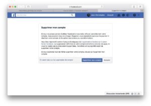 Supprimer son compte Facebook definitivement et a jamais