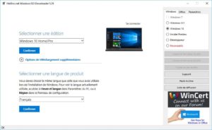 Telecharger Windows 10 Pro en francais