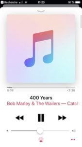 Arreter automatiquement la musique sur iPhone avec Apple Music