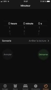 Arreter automatiquement la musique sur iPhone avec le Minuteur