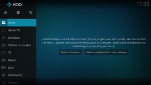 Kodi mac ajouter films musique extensions