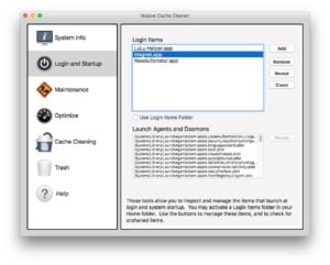 Entretenir son mac accelerer ouverture de session