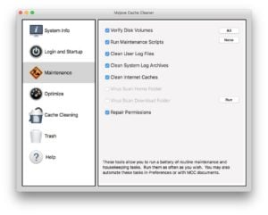 entretien macos