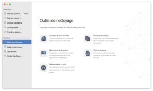 outils de nettoyage pour mac et macos