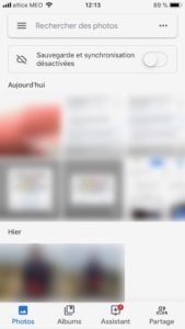 sauvegarder et synchroniser photos iphone avec google photos