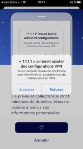 configurer VPN Cloudflare WArp