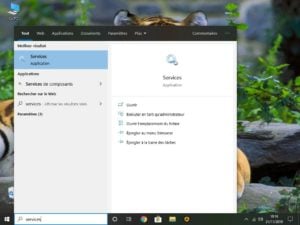 desactiver service automatique windows 10
